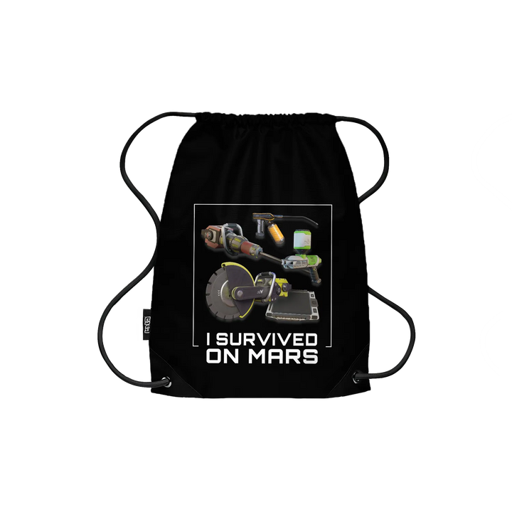 Drawstring Backpack I Survived on Mars