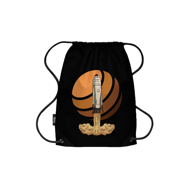 Drawstring Backpack Landing on Mars