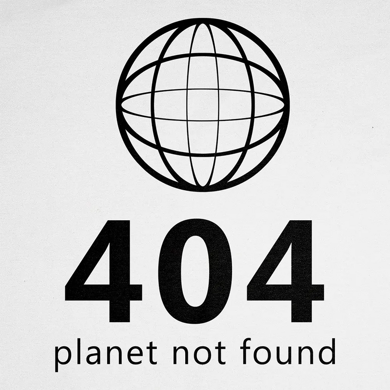 404 planet not found Hoodie