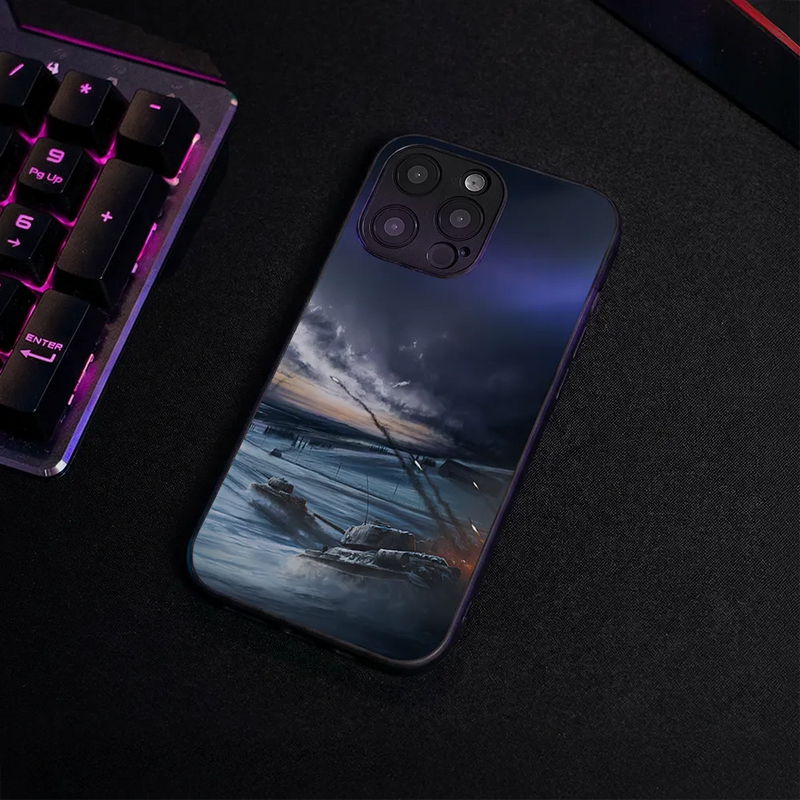 Glass Phone Case T-34