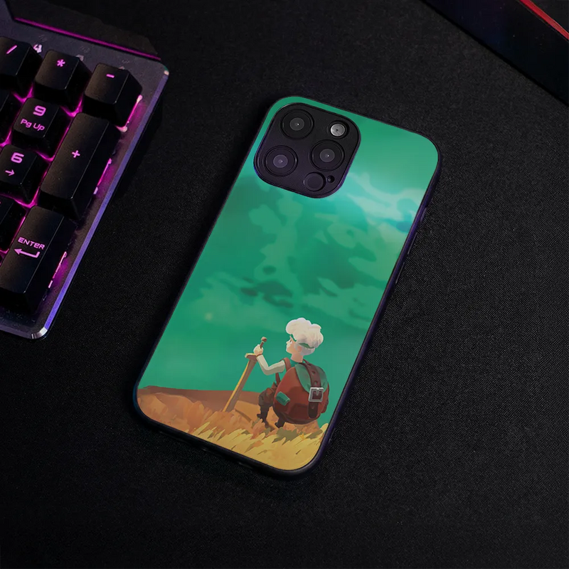 Glass Phone Case Path Of The Merchant