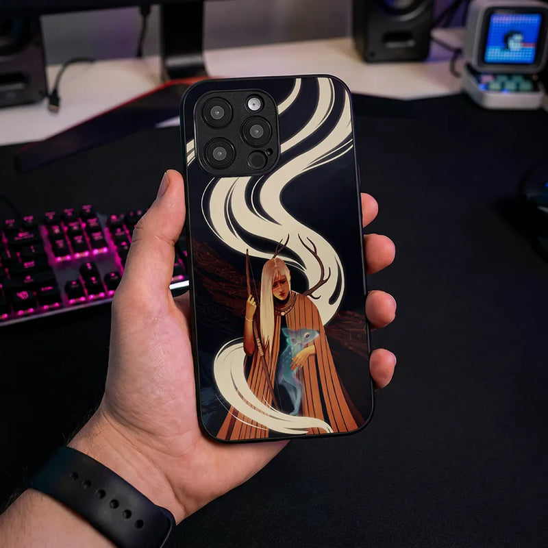 Glass Phone Case Death Howl Cover