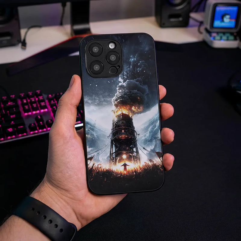 Glass Phone Case The City Must Survive