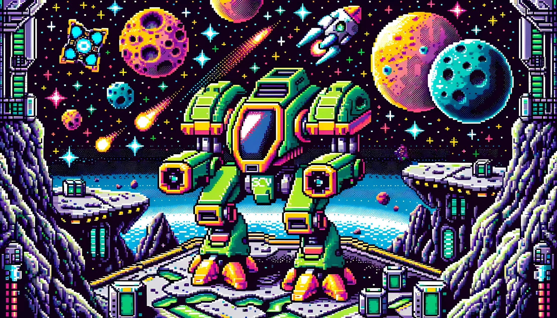 Retro & Pixel Art – Tilt
