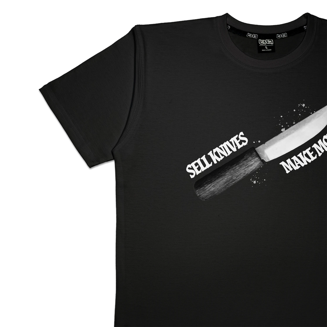 T-shirt Sell Knives