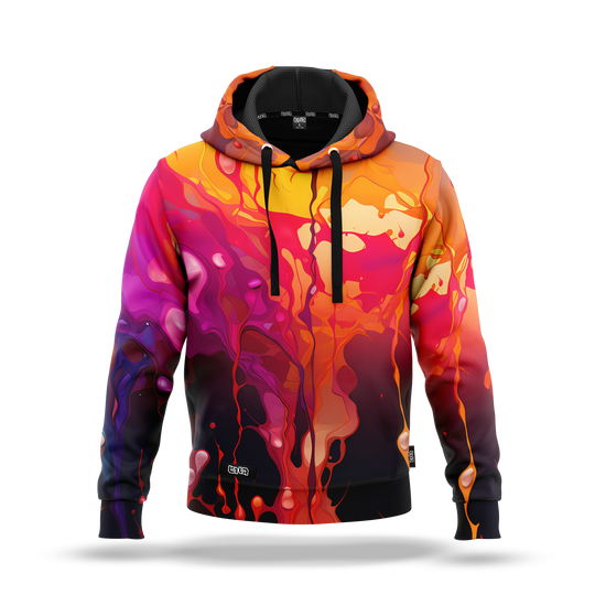 Hoodie Rainbow Splash