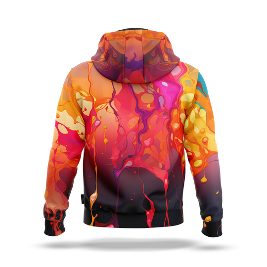 Hoodie Rainbow Splash