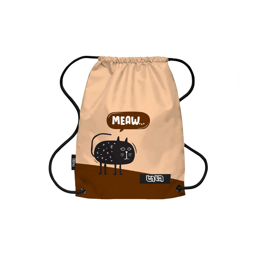 Drawstring Backpack Meaw