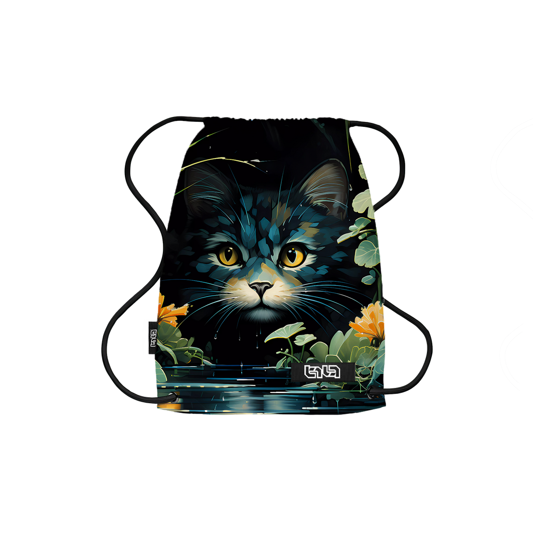 Drawstring Backpack Hidden Cat – Tilt