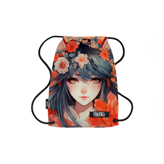 Drawstring Backpack Kitsune