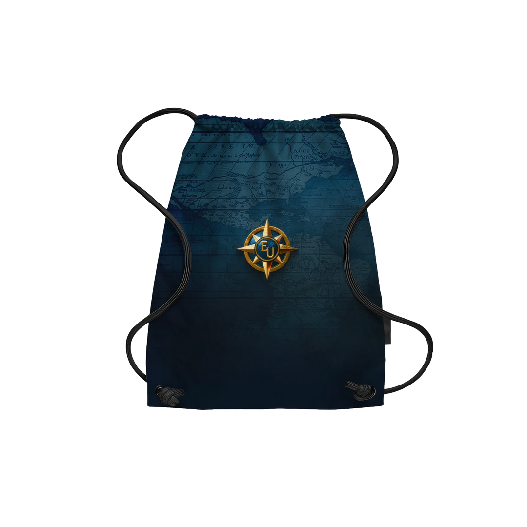 Drawstring Backpack World Map