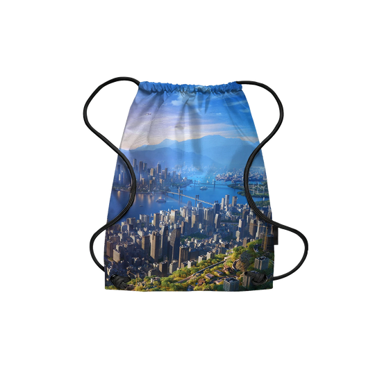 Drawstring Backpack Skyline Bay