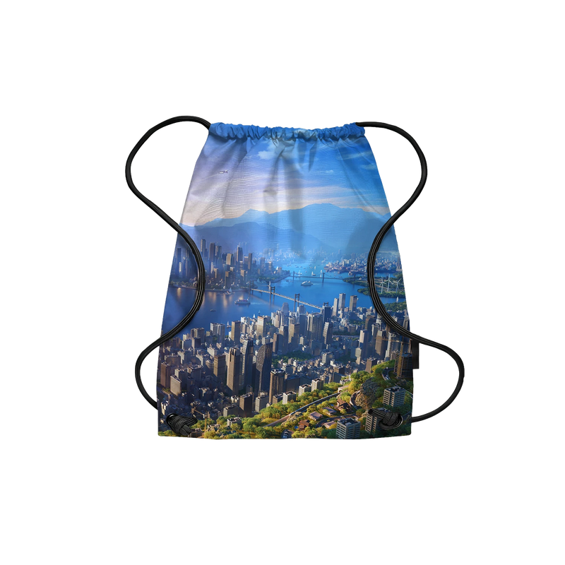 Drawstring Backpack Skyline Bay