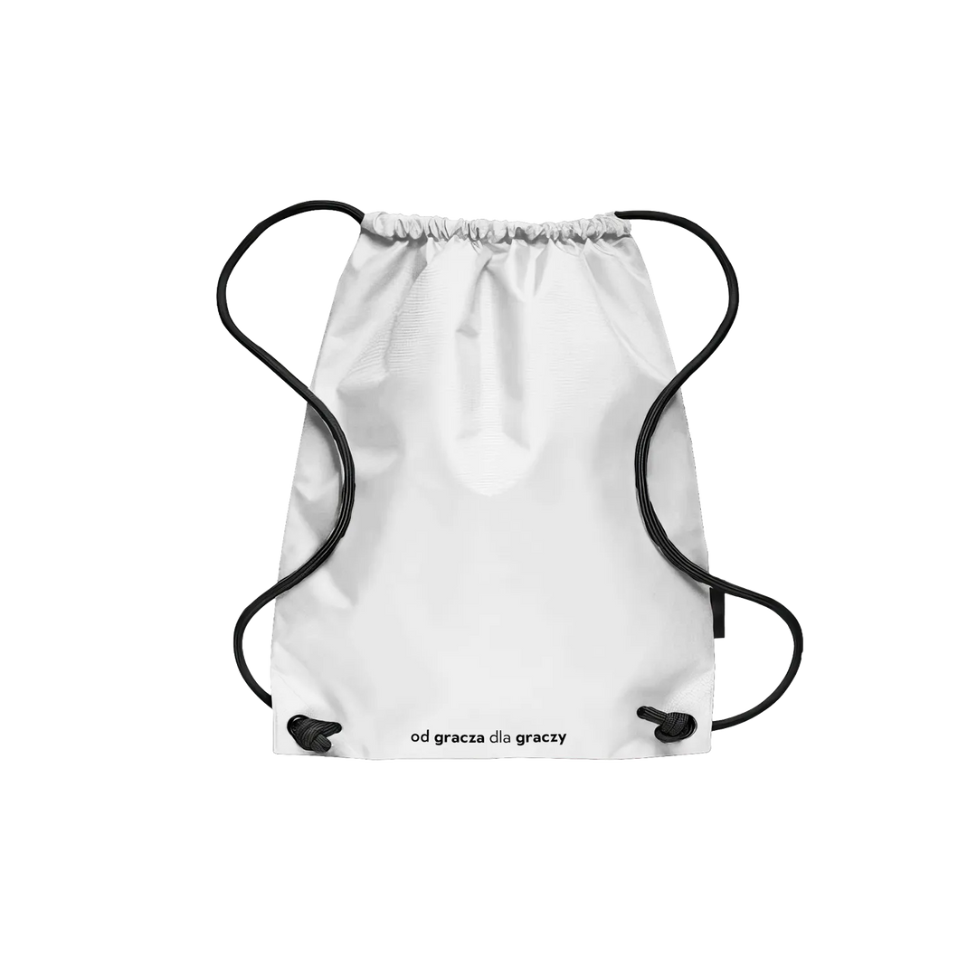 Drawstring Backpack Arkadikuss Logo Basic Gray