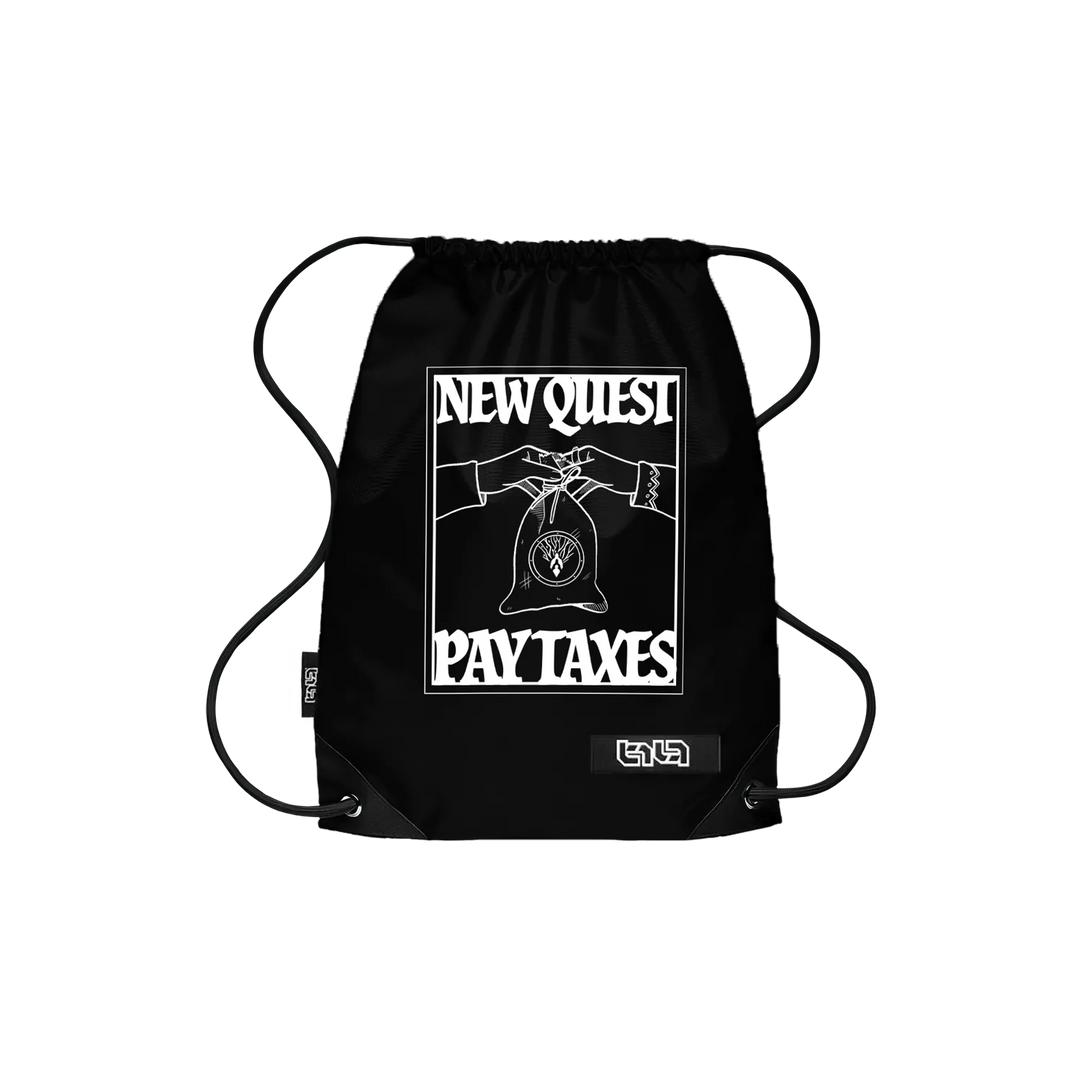 Drawstring Backpack New Quest - Pay Taxes