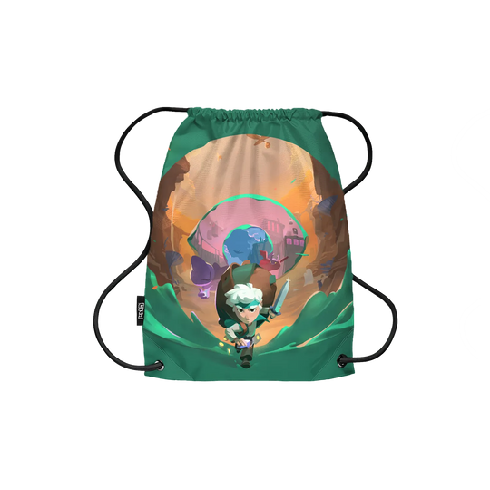 Moonlighter 2 The Endless Vault Drawstring Backpack