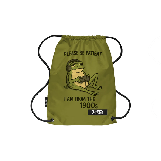Drawstring Backpack Please Be Patient
