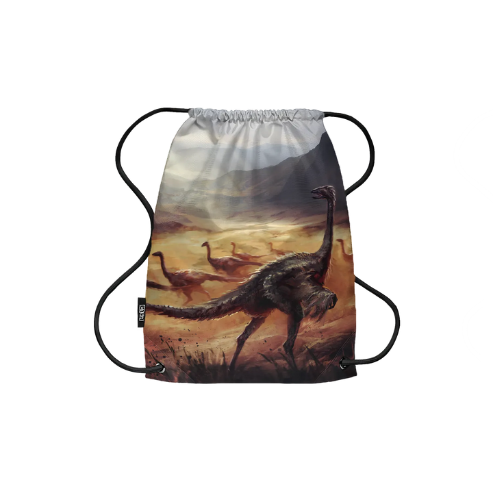 Drawstring Backpack Feathered Migration