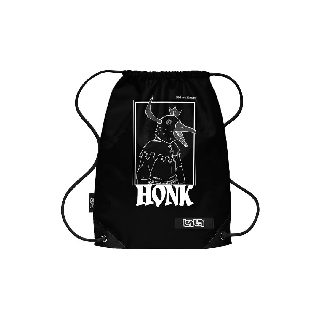 Drawstring Backpack Honk