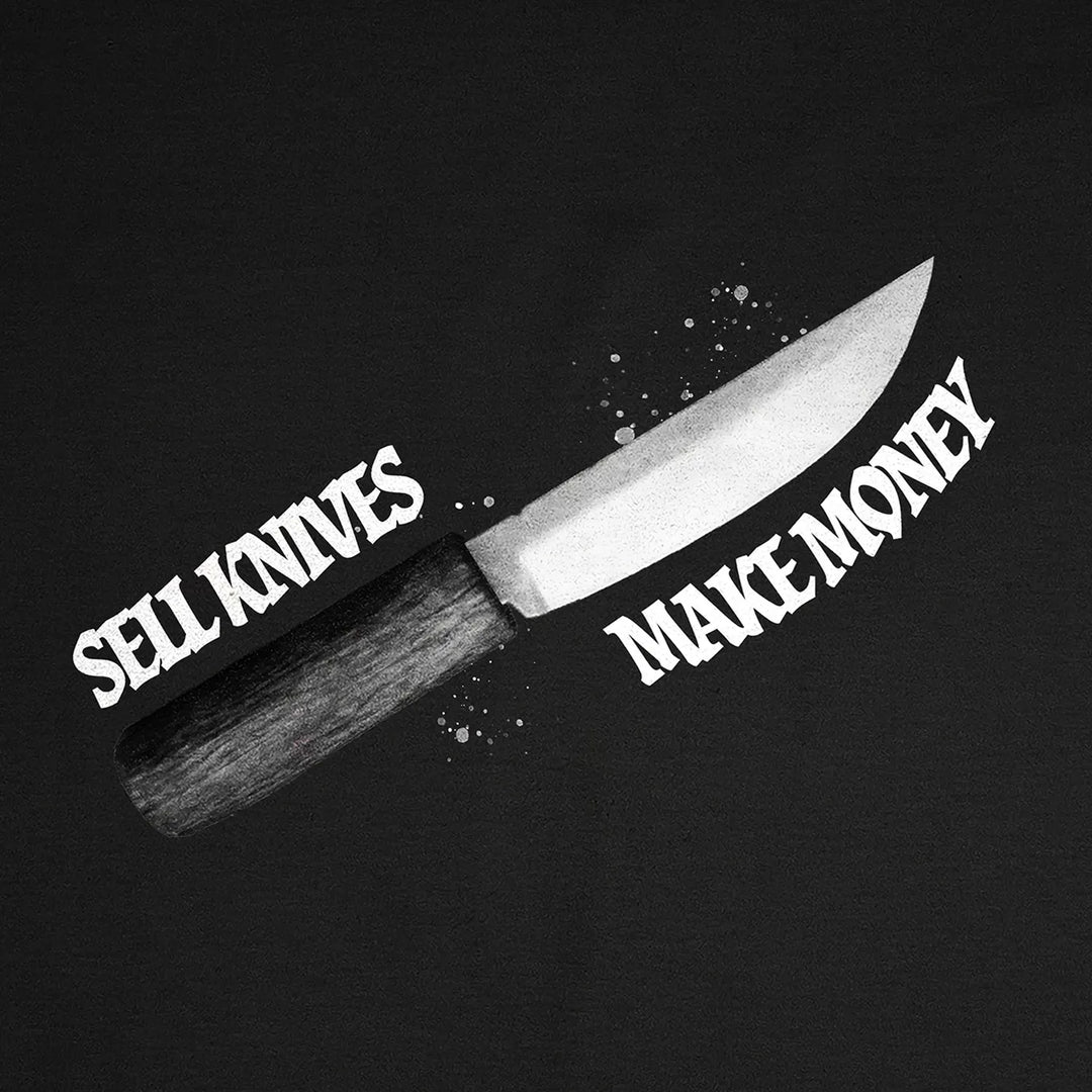 T-shirt Sell Knives