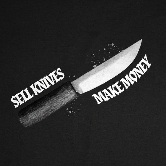 T-shirt Sell Knives