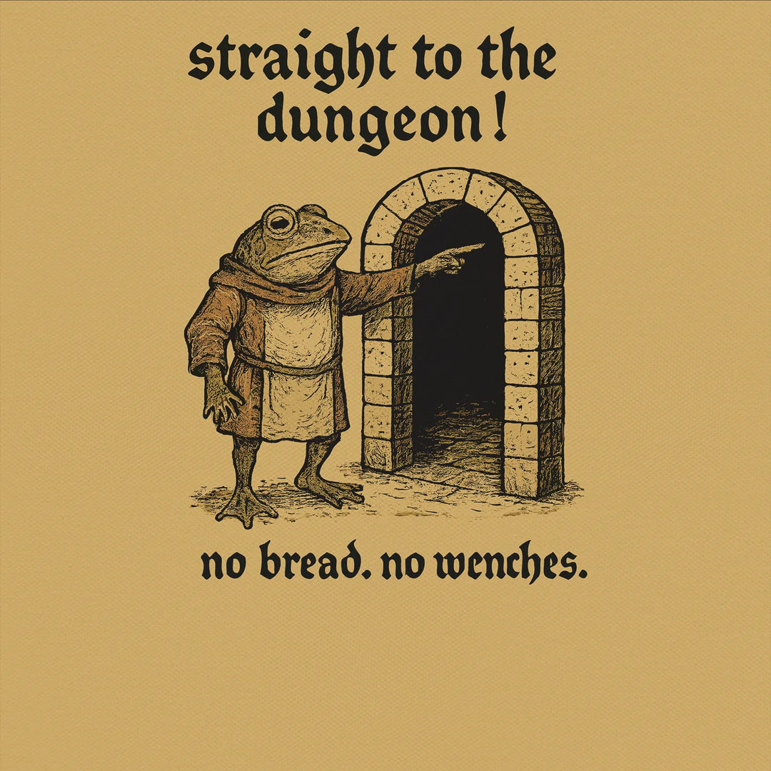 Drawstring Backpack Straight to Dungeon