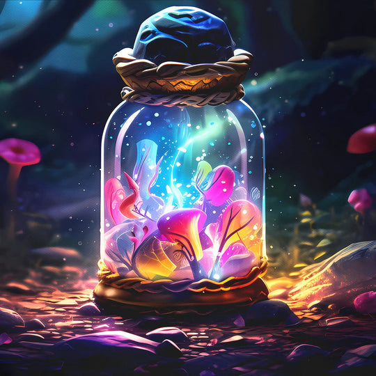 Drawstring Backpack Forest Elixir