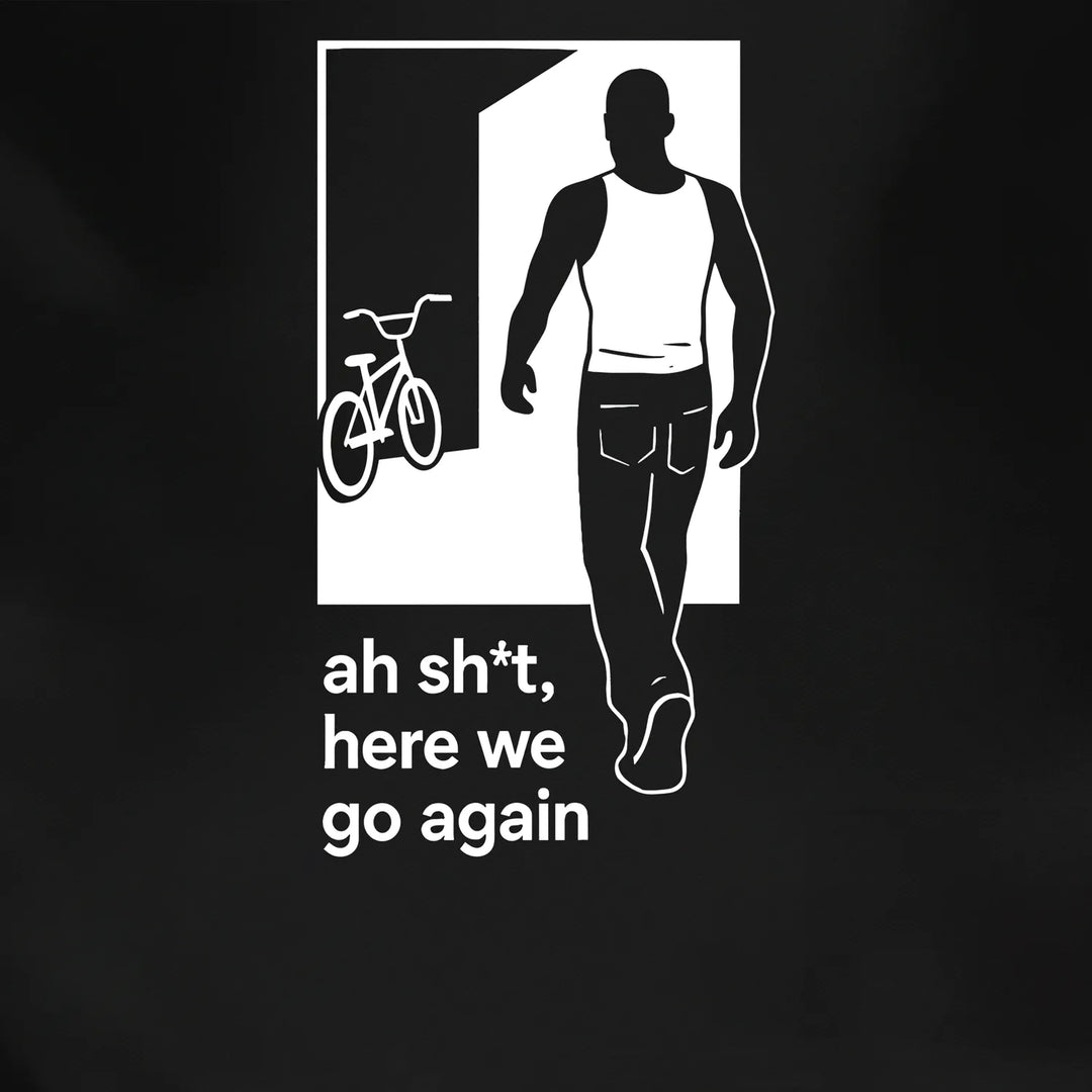 Drawstring Backpack Here We Go Again