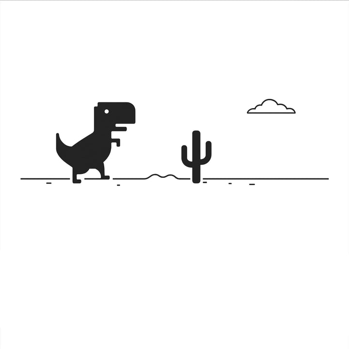 Drawstring Backpack Arcade Dino