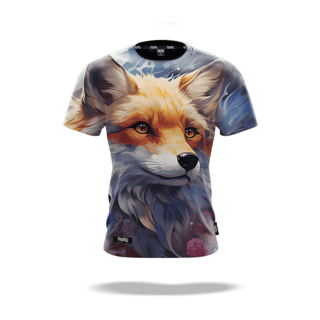T-shirt Floral Fox