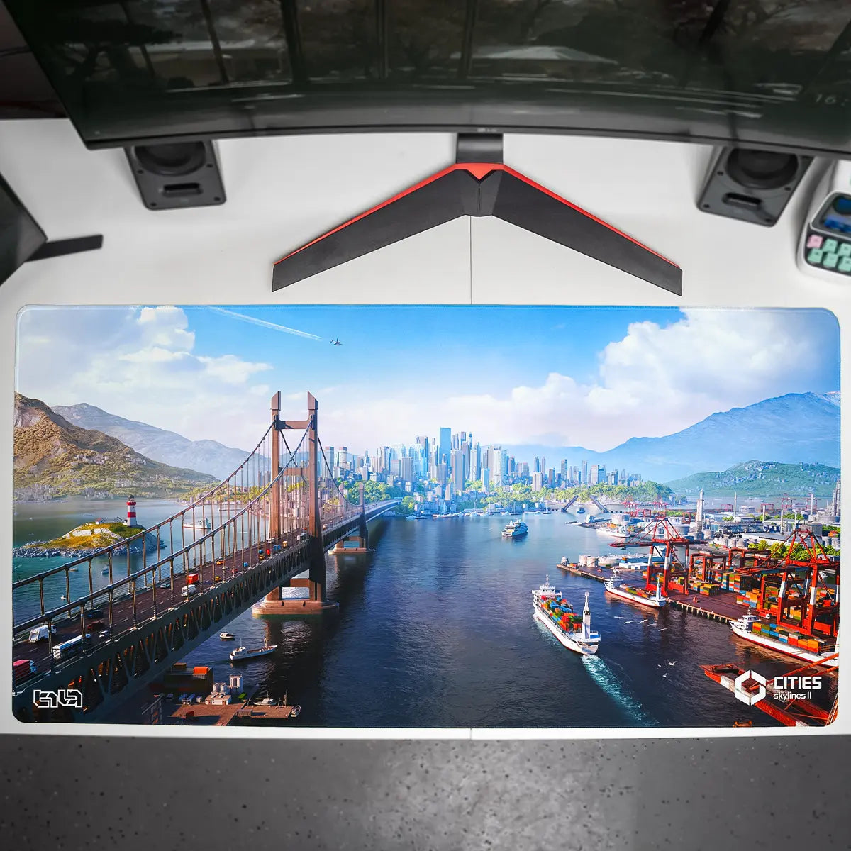 Mousepad Bridges & Ports – Tilt