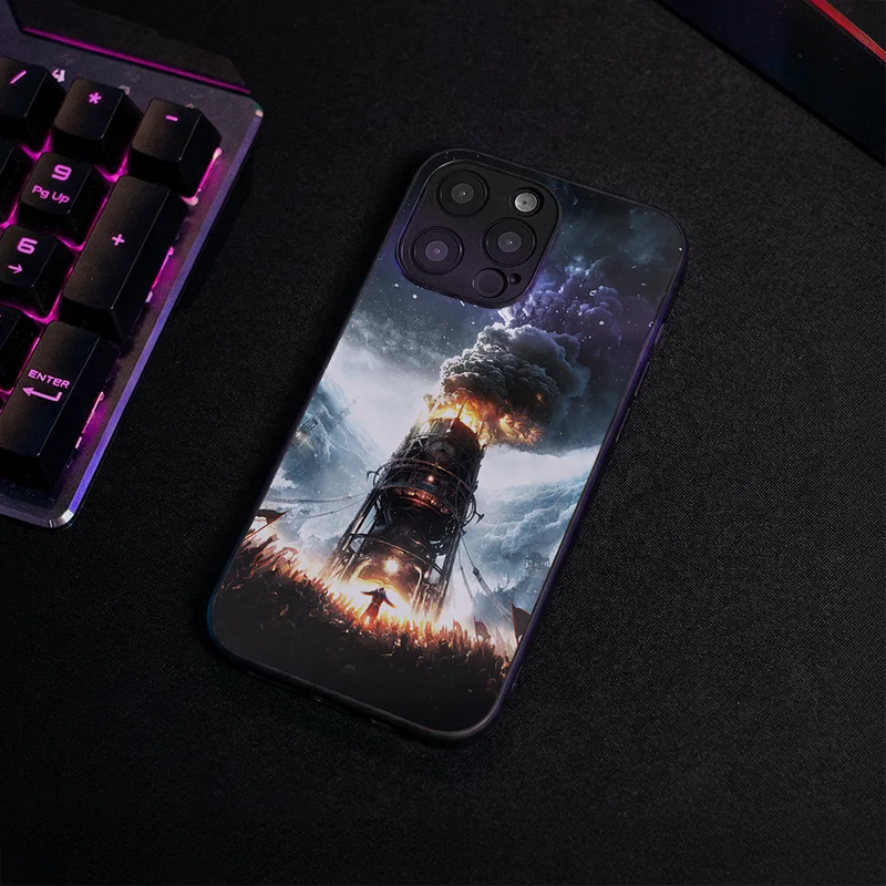 Glass Phone Case The City Must Survive
