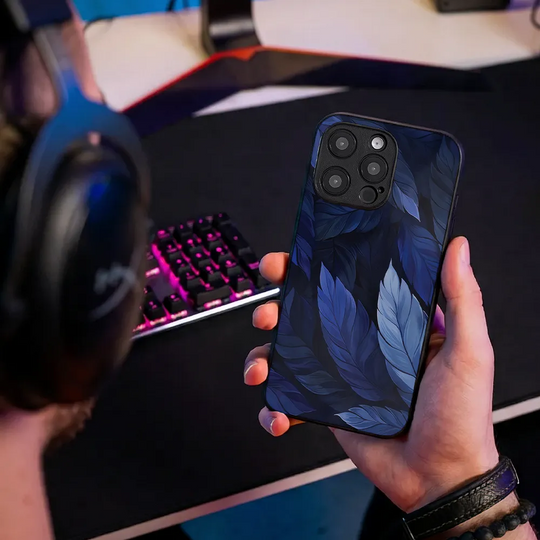 Glass Phone Case Depth of Serenity