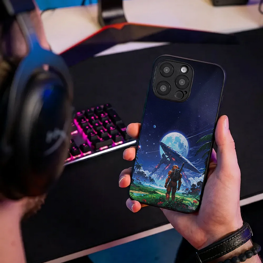 Glass Phone Case Stellar Voyager