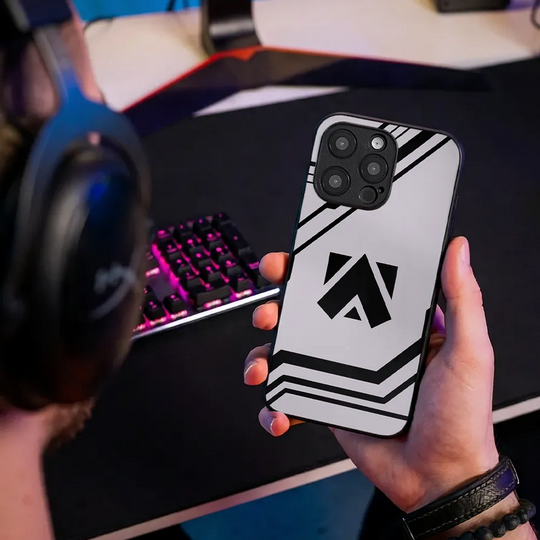 Glass Phone Case Arkadikuss 1 Gray
