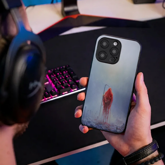Glass Phone Case Queen of Patience