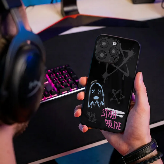 Glass Phone Case Stay Alive
