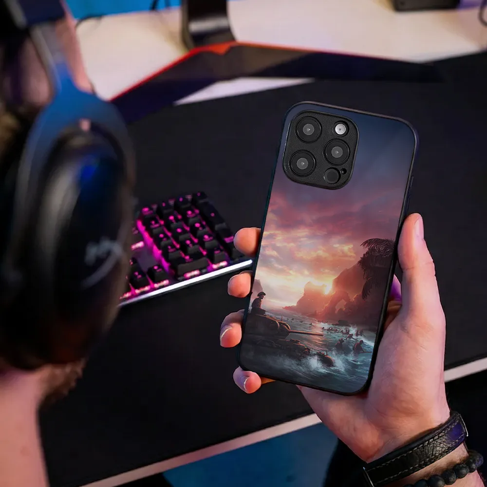 Glass Phone Case Together for Victory