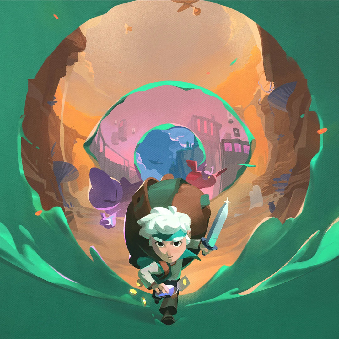 Moonlighter 2 The Endless Vault Drawstring Backpack